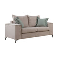 Set 2 canapele cu 2 locuri Verona x2, Verde deschis, 225x93x100 cm, foto produs