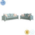canapea Set 2 canapele cu 2 locuri Verona x2 Verde deschis 225x93x100 cm
