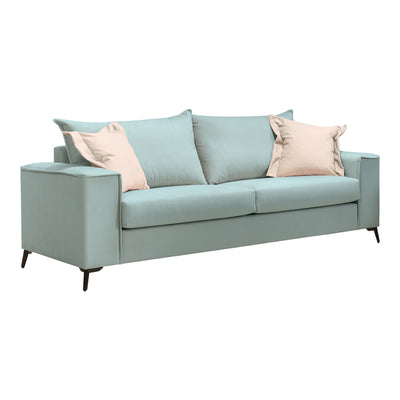 Set 2 canapele cu 2 locuri Verona x2, Verde deschis, 225x93x100 cm, imagine suplimentara