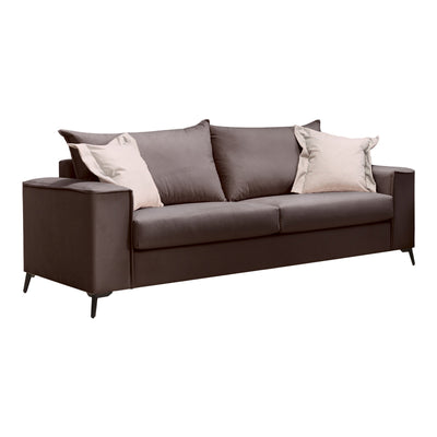 Set 2 canapele cu 2 locuri Verona x2, Gri inchis, 225x93x100 cm, imagine suplimentara