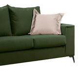 Set 2 canapele cu 2 locuri Verona x2, Verde inchis, 225x93x100 cm, foto produs 7