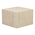 Set 2 masute de cafea Coffina din MDF, efect travertin, vedere laterală, MDF, lemn, PP, pentru living