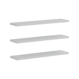 Set 3 rafturi de perete Divar, Alb, 60x14 cm - Alb