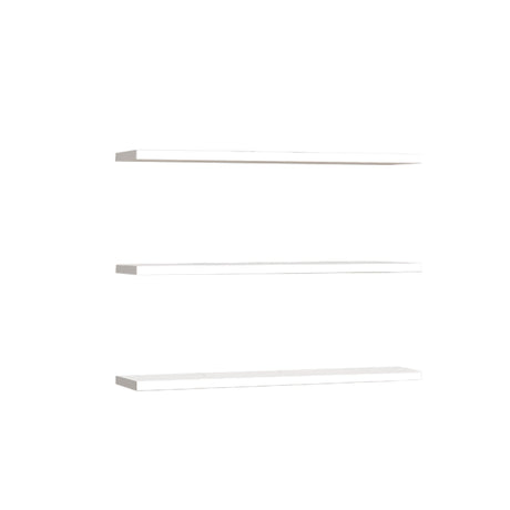 Set 3 rafturi de perete Edna, Melamina, 60x14 cm