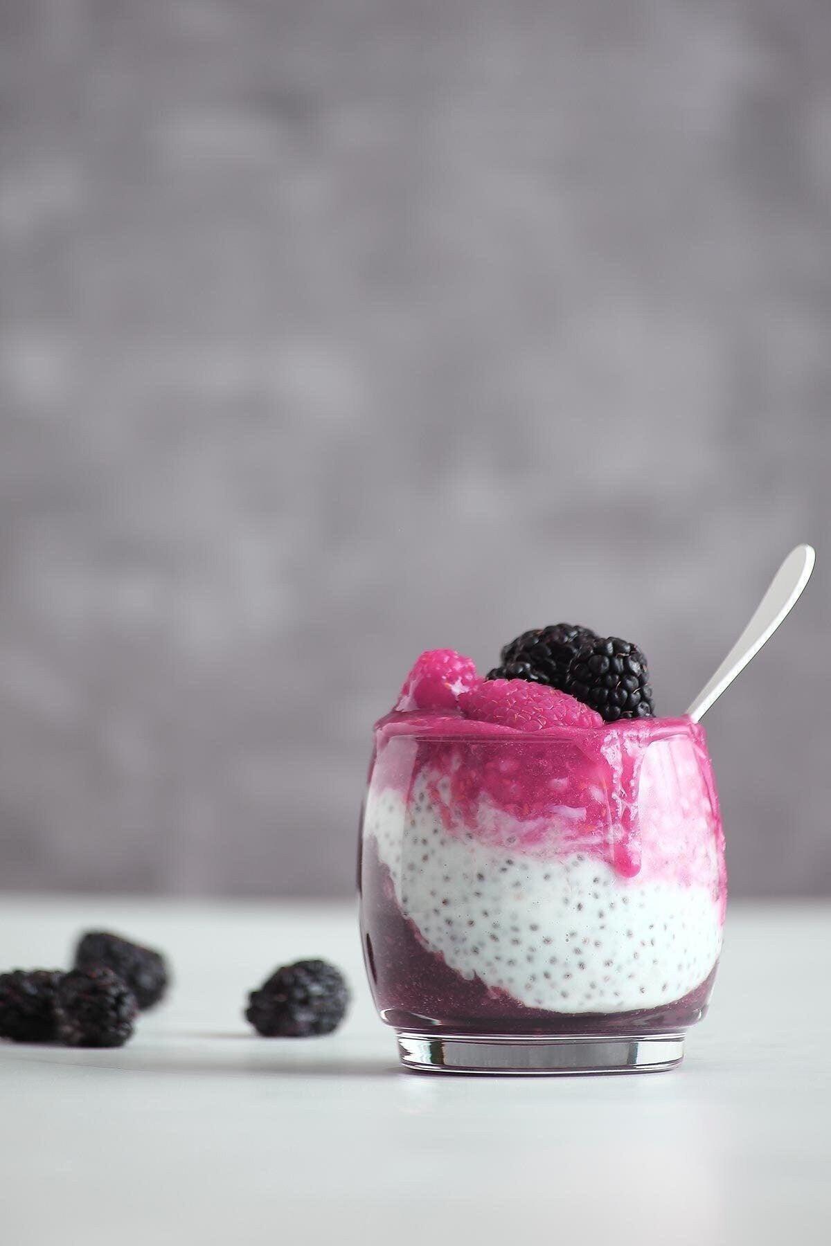 Set 6 Cupe Desert Dolce, Transparent, 325 cc