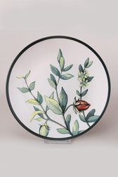 Set 6 Farfurii Cosanzeana, Ceramica, Alb, 25 cm