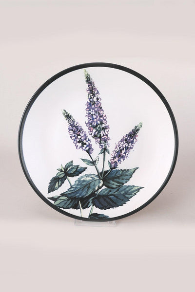 Set 6 Farfurii Cosanzeana, Ceramica, Alb, 25 cm