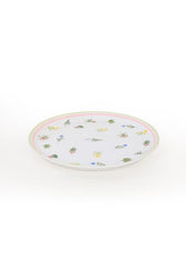 Set 6 Farfurii Holiday Ceramica, Alb, 25 cm