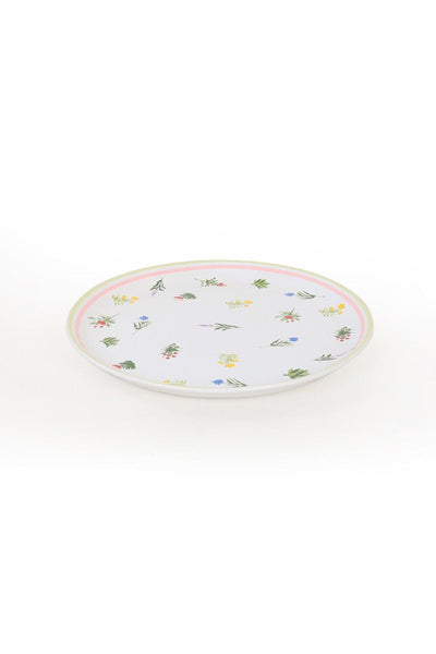 Set 6 Farfurii Holiday Ceramica, Alb, 25 cm