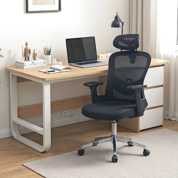 Set birou pentru student Logic, Pal, Birou: 120x60x75 cm, Dulap: 60x30x180 cm