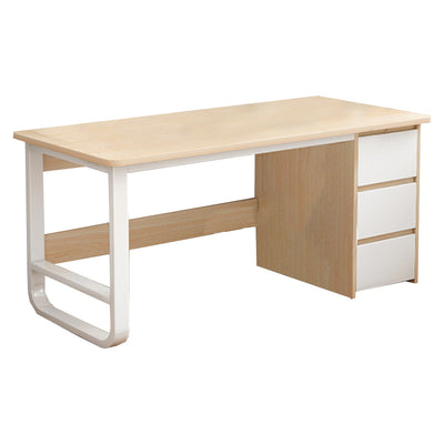 Set birou pentru student Logic, Pal, Birou: 120x60x75 cm, Dulap: 60x30x180 cm, foto produs
