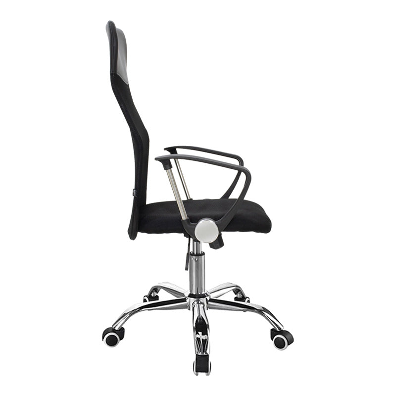 Set birou pentru studenti cu functie de organizare Study, metal și Lemn, 2 piese, 100x55x75 cm, perspectiva suplimentara