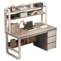 Set birou pentru studenți Edge, Lemn, compacte, 120x59x147 cm, foto produs