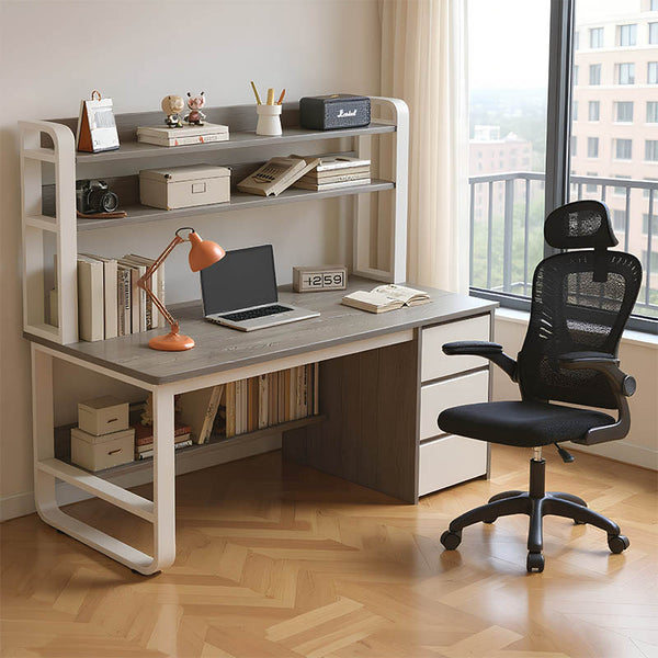 Set birou studențesc Skill, Lemn, personalizabile, Set 2 piese, 62x63x110 cm