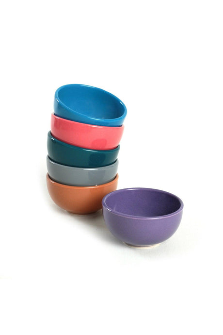 Set boluri ceramice, Multicolor, 8 cm