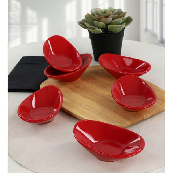 Set boluri cu sos, Roșu, 23x19x23 cm