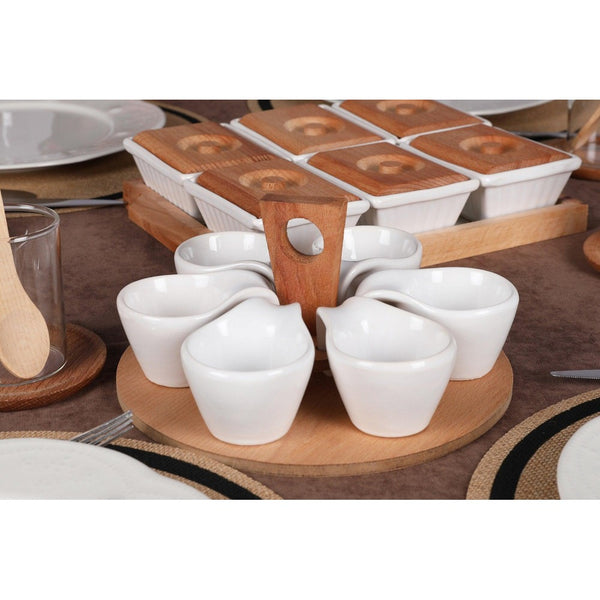 Set boluri, Multicolor, 22x11x30 cm