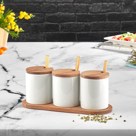 Set borcane de condimente 13x30x12.5 cm