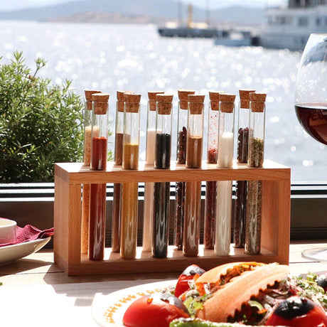 Set borcane de condimente, 25.5x10.5x20.5 cm