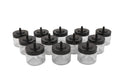 Set borcane de condimente Genis Kasikli 12, Transparent, 30x20x20 cm