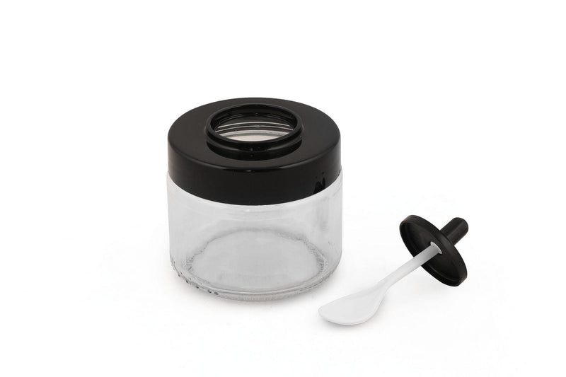 Set borcane de condimente Genis Kasikli 12, Transparent, 30x20x20 cm