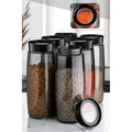 Set Borcane, Negru, 10 x 10 x 26 cm per buc