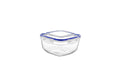 Set cutie de depozitare Storage Box Set   30144, Transparent, 20x12x20 cm