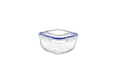 Set cutie de depozitare Storage Box Set   30144, Transparent, 20x12x20 cm