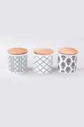 Set cutie de depozitare Storage Box Set   Ares Storage Box 12 cm 3 Pieces, Alb, 31x20x31 cm