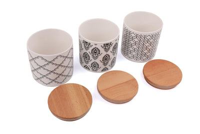 Set cutie de depozitare Storage Box Set   Ares Storage Box 12 cm 3 Pieces, Alb, 31x20x31 cm