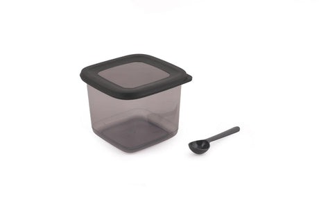 Set cutie de depozitare, Gri, 30x25x22 cm