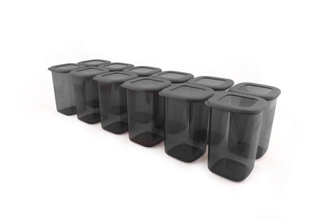 Set cutie de depozitare, Gri, 30x20x45 cm