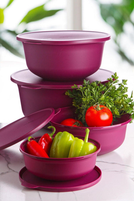 Set cutie de depozitare Storage Box Set   MCH08356, Violet, 40x30x40 cm