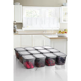 Recipiente Depozitare Set cutie de depozitare, Gri, 20x15x20 cm
