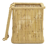 Set de 2 cosuri de rufe Dremia bambus, Natural, 46x46x55 cm