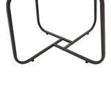 Set de 2 masute de cafea Crismory, marmura, alba, 70x70x47 cm