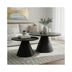 masuta de cafea Set de 2 mese de cafea, Donda, Negru, compacte