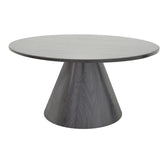 Set de 2 mese de cafea, Donda, Negru, compacte, 80x80x45 cm, imagine suplimentara