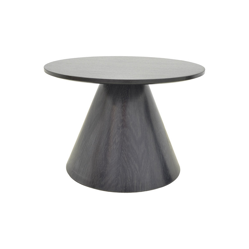 Set de 2 mese de cafea, Donda, compacte, Negru, 80x80x45 cm