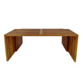 Set de 2 mese de gradina Tinnie Boho, Natural, 116x60x46 cm, foto produs