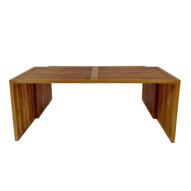 Set de 2 mese de gradina Tinnie Boho, Natural, 116x60x46 cm