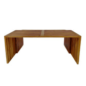 Set de 2 mese de gradina Tinnie Boho, Natural, 116x60x46 cm, foto produs