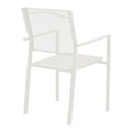 Set de 3 buc masa si scaune de gradina Valor-Confidence B metal, alb, 60x60x70 cm, foto produs 6