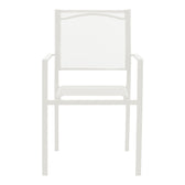 Set de 3 buc masa si scaune de gradina Valor-Confidence B metal, alb, 60x60x70 cm, foto produs 8