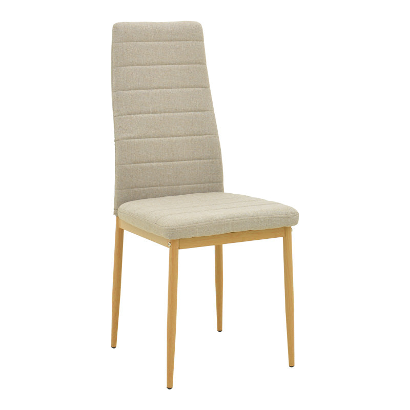 Set de 5 Piese Masa de Dining Rotunda cu Functie Balou-Parker/metal, Diametru 100cm x Înaltime 73cm, Alb-Bej, 100x100x73 cm