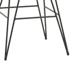 Set de 7 buc masa si scaune de gradina Naokixratan Natural si metal, negru, 160x90x78 cm, foto produs 10