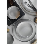 Servicii De Masa Set de cină, Gri, 27x2.5x27 cm
