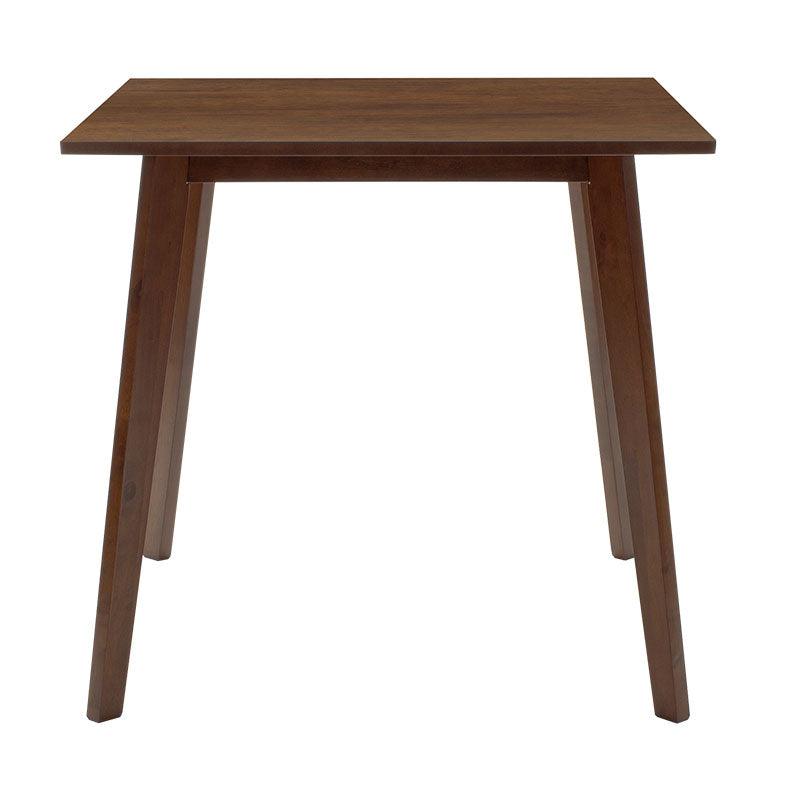 Set de dining Benson - Toto 5 piese, Gri - Nuc, 80x80x75 cm - Nuc