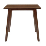 Set de dining Benson - Toto 5 piese, Gri - Nuc, 80x80x75 cm - Nuc