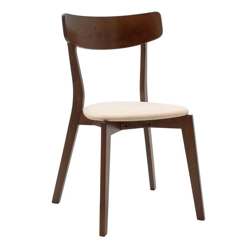Set de dining Benson - Toto 5 piese, Gri - Nuc, 80x80x75 cm - Nuc